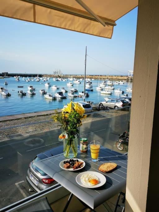 Charme Et Zenitude, Avec Vue Exceptionnelle Sur Le Port Villa Granville Eksteriør bilde